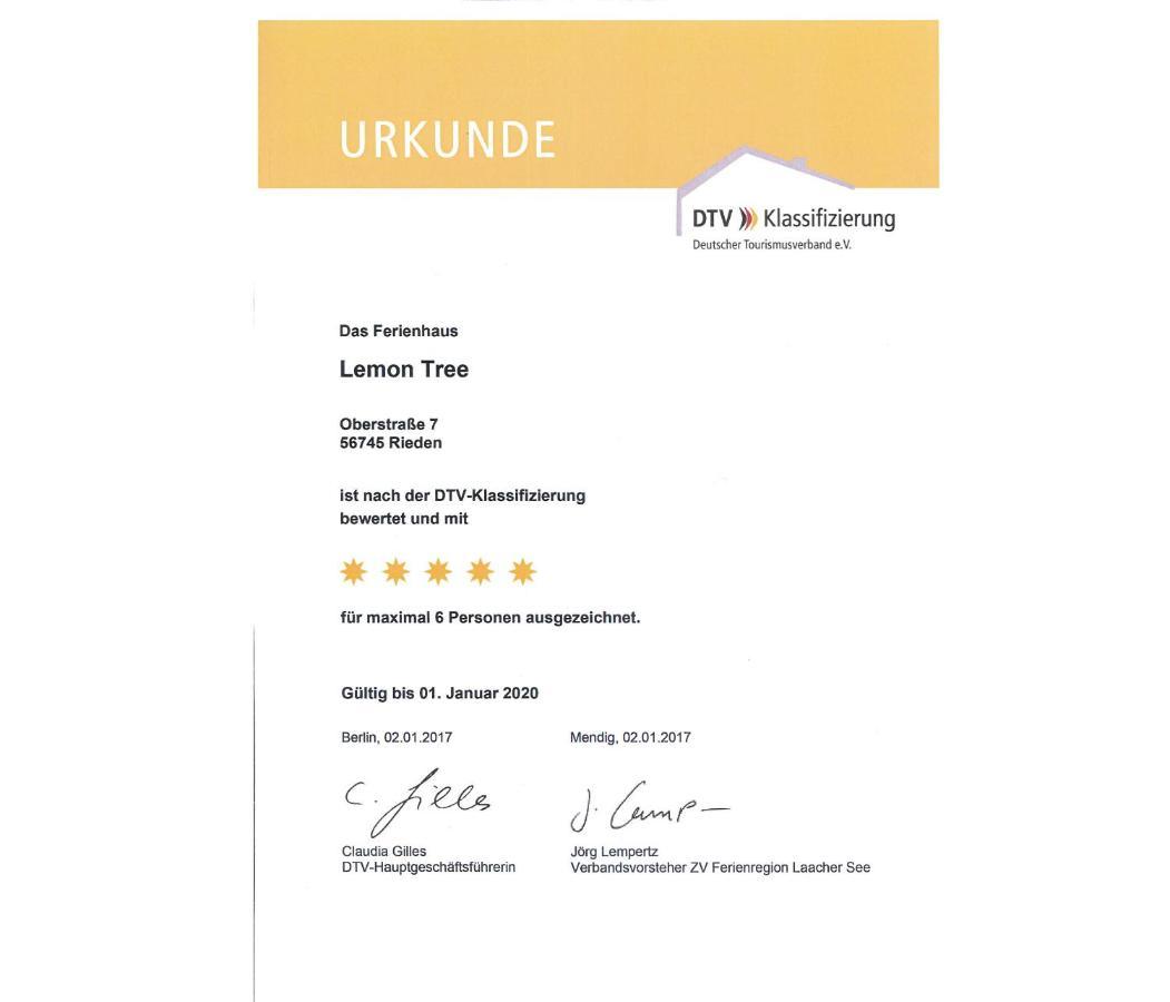 Ferienhaus Lemon Tree Rieden  Экстерьер фото